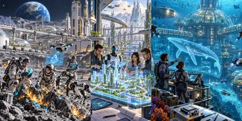 Futuristic Science Technology Concepts generated by chatgpt-image
