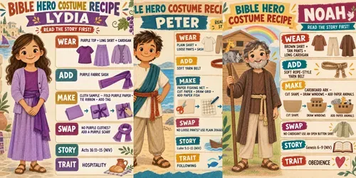 Easy Bible Hero Costume Kits generated by chatgpt-image