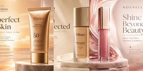 Premium Luxury Cosmetic Advertisements generated by chatgpt-image