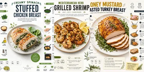 Minimal Recipe Infographics generated by chatgpt-image
