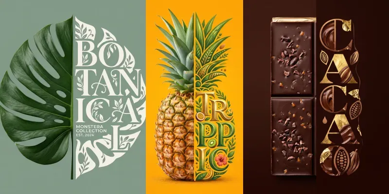 Premium Brand And Object Split Concepts generated by undefined