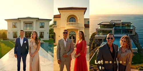 Golden Hour 360degree Luxury Spin Tours generated by grok-video