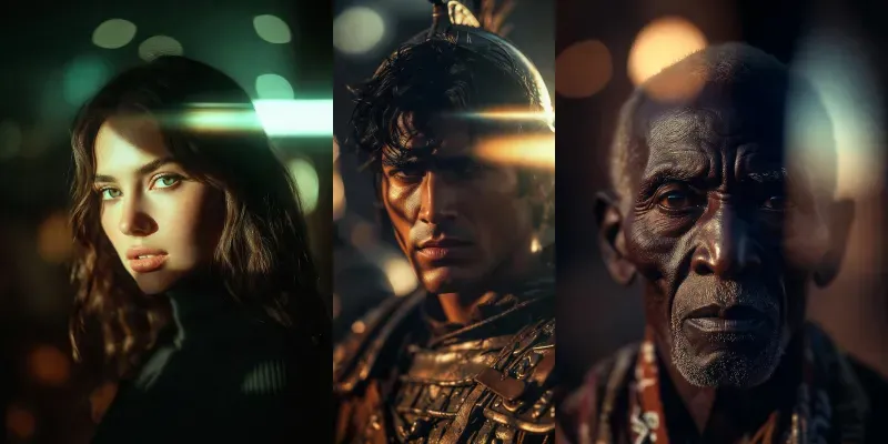 Cinematic Portrait Photography Generator generated by undefined