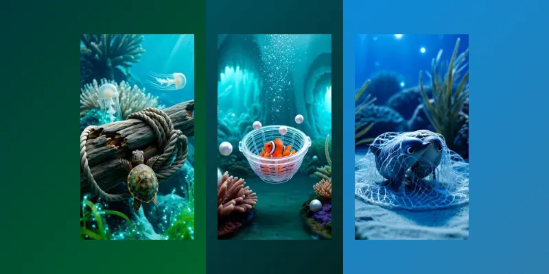 Miniature Ocean Rescue Worlds generated by undefined