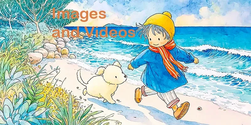 Kids Anime Spring Fun Storybook Scenes generated by undefined