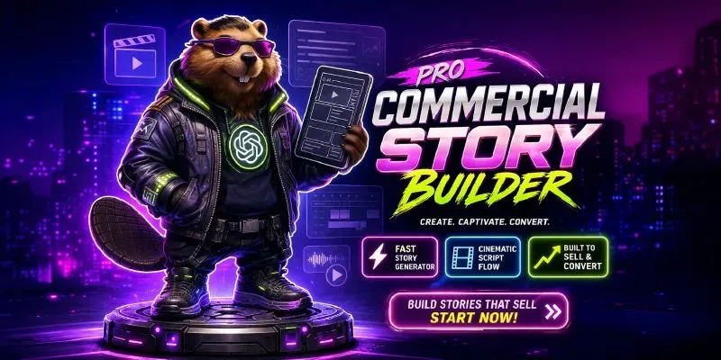 Pro Commercial Story Builder generated by undefined