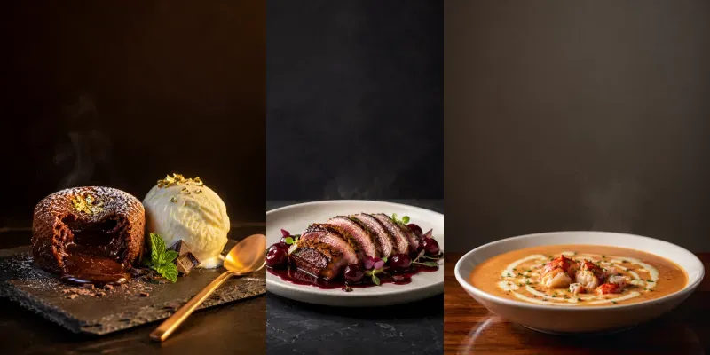 Restaurant Hero Dish Photography Builders generated by undefined