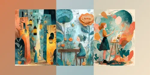 Whimsical Storybook Portraits generated by midjourney