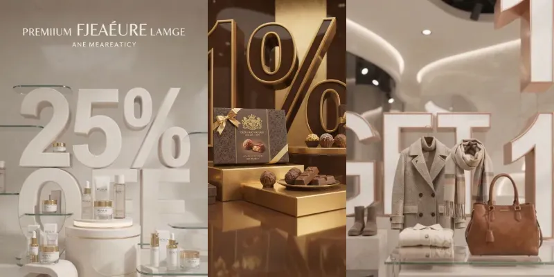 3D Discount Offer Product Ads