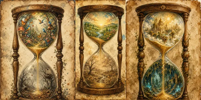 Fantasy Hourglass Worlds generated by undefined