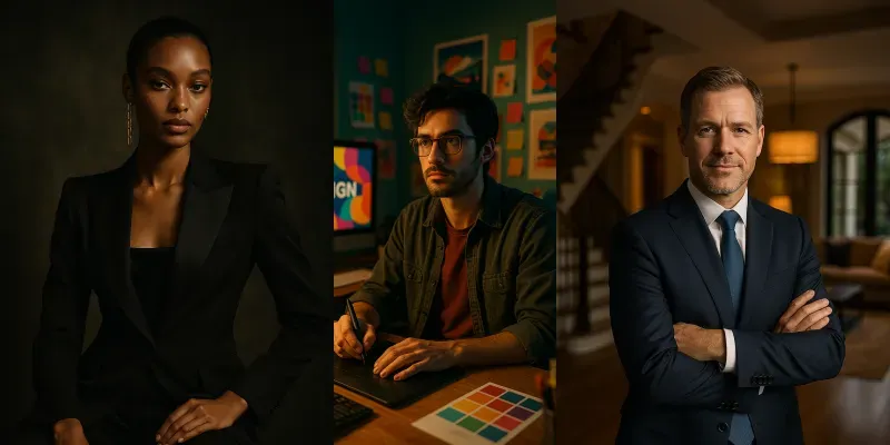 Cinematic Character Portrait Generators generated by undefined