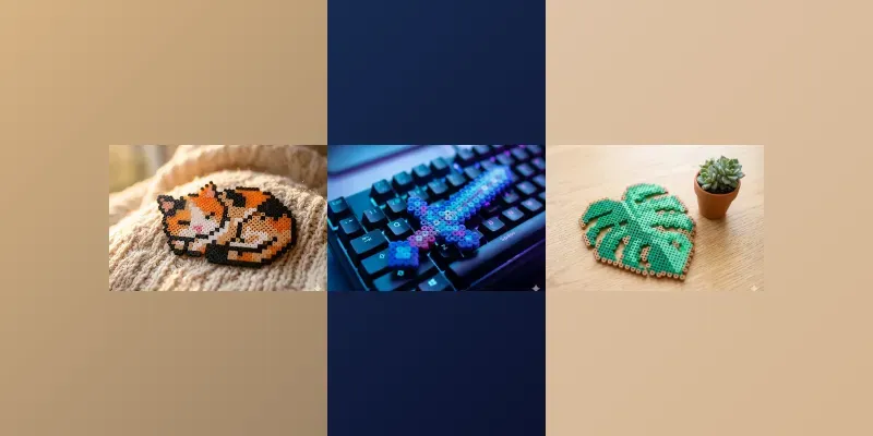 Macro Perler Art Concept Creators generated by undefined