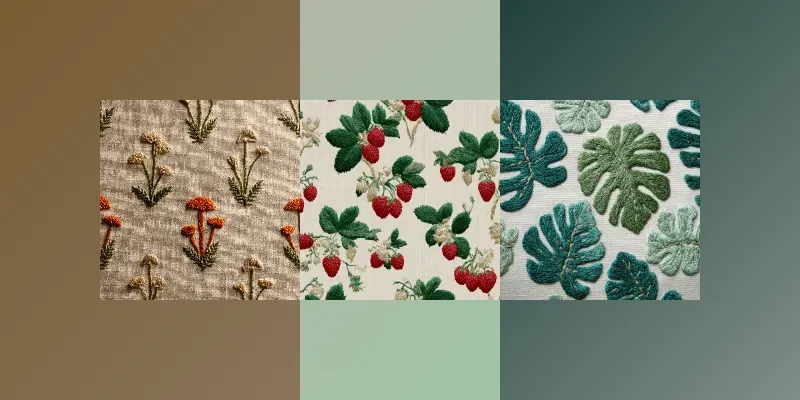 Embroidered Pattern Designs generated by undefined