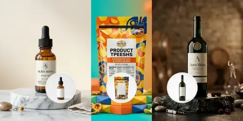 Brand Product Mockup Photo Generator generated by gemini-image