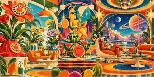 Retro Psychedelic Pop Dreams generated by chatgpt-image