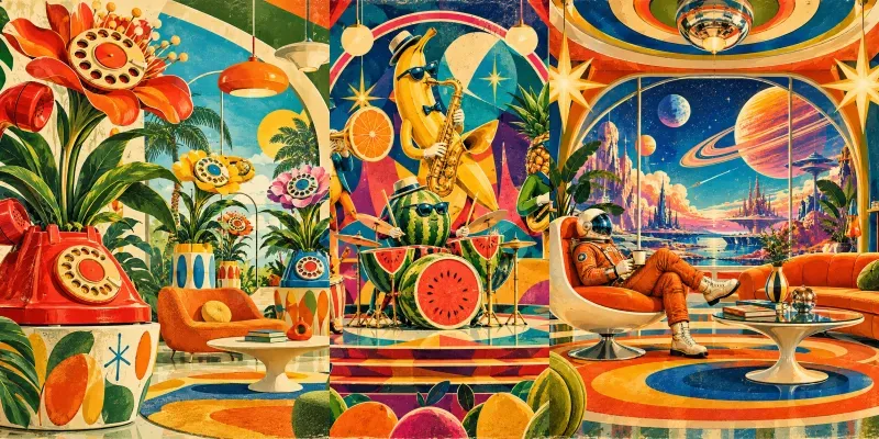Retro Psychedelic Pop Dreams