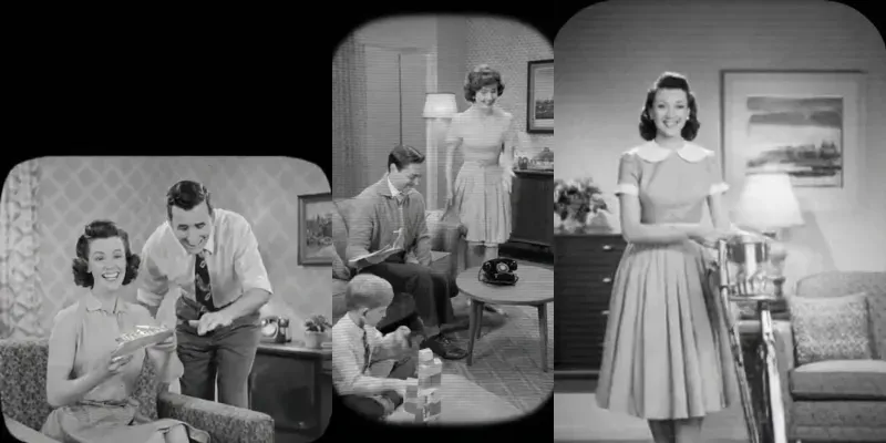 1950s Retro Tv Commercials 2 generated by undefined