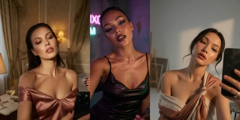 Sensual Luxury Selfie Generator generated by undefined