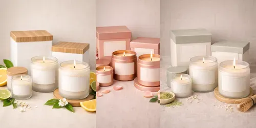 Candle Collection Displays generated by chatgpt-image