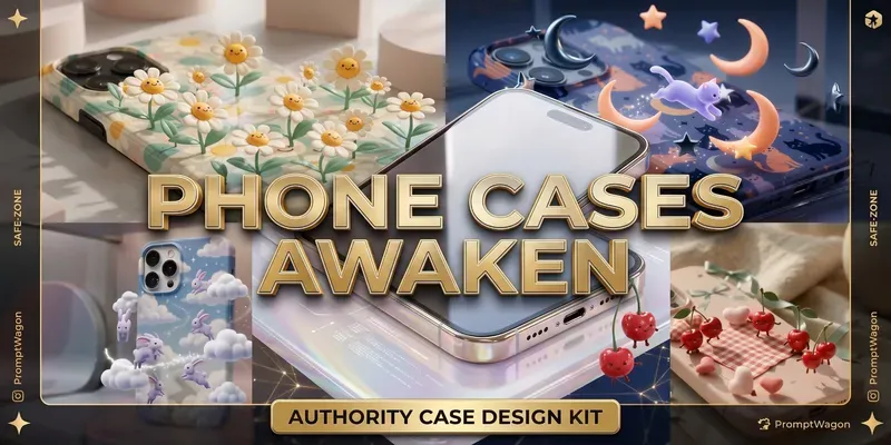 Phone Case Patterns Come Alive generated by undefined