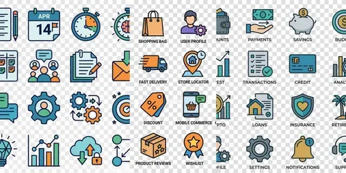 Modern App UI Icon Generator Kits generated by gemini-image