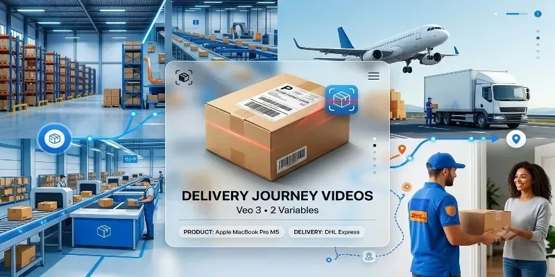 Fast Product Delivery Commercial Ads generated by undefined