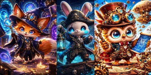 Chibi Universe Character Creators generated by chatgpt-image