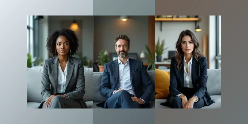Professional Corporate Portrait Photos generated by undefined