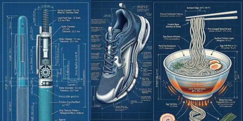 Blueprint Style Graphic Designs generated by undefined