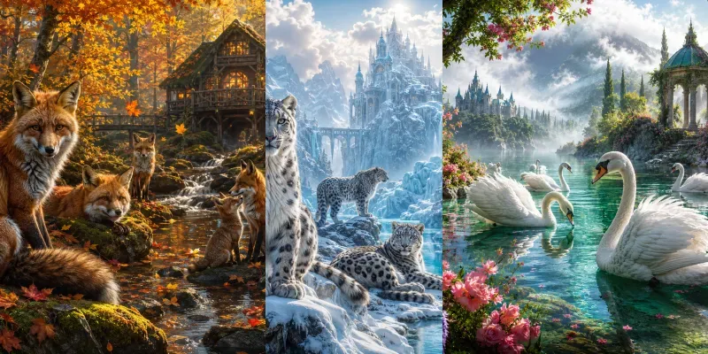 Wildlife Paradise Realms generated by undefined