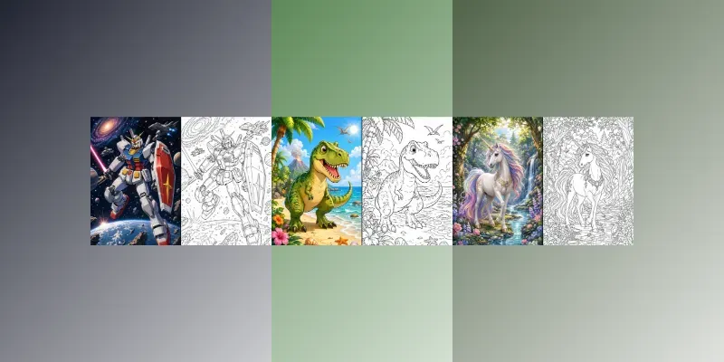 Coloring Book Reference Generator generated by undefined