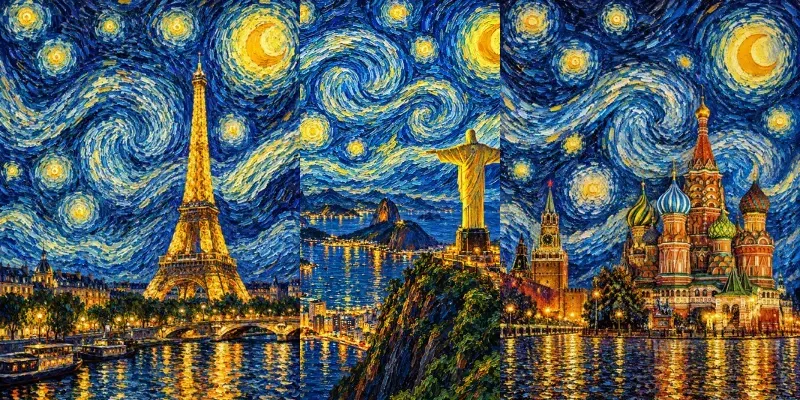 Van Gogh City Wonders