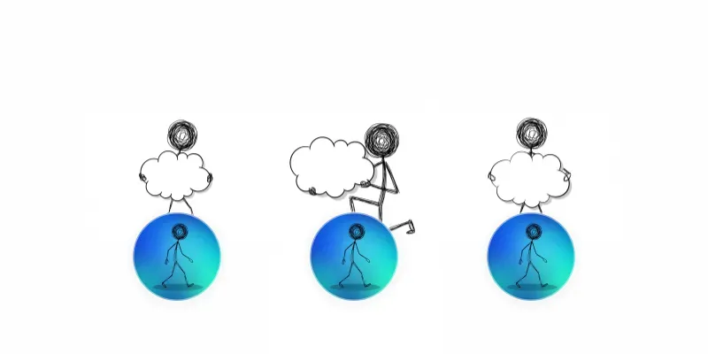 Scribble Stick Figure Message Panel Generator