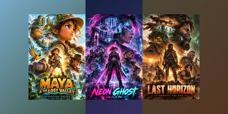 Universal Movie Anime Game Posters