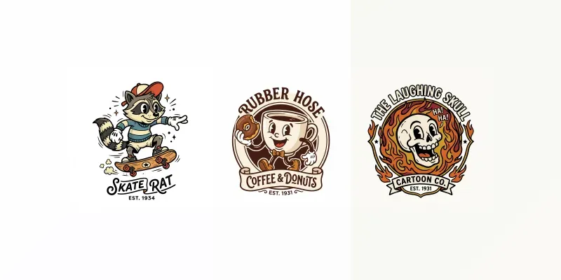 1930s Rubber Hose Mascots generated by undefined