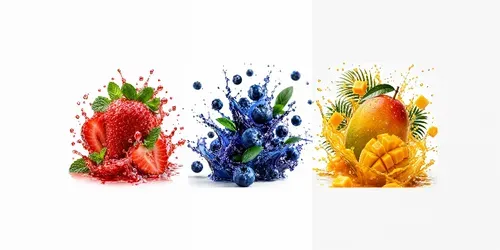 Premium Fruit Splashes generated by chatgpt-image
