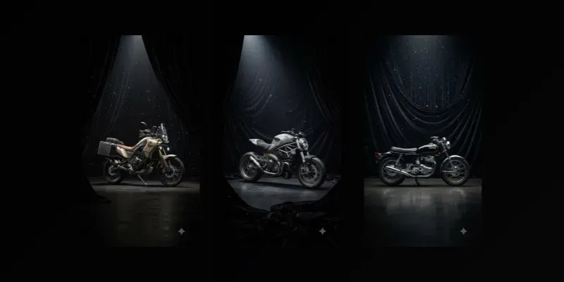 Velvet Gold Motorcycle Stages generated by undefined