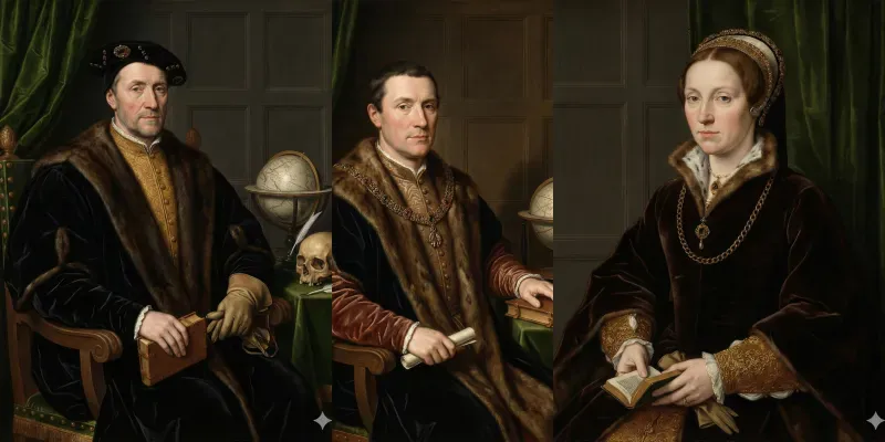 Holbein Renaissance Portrait Style generated by undefined