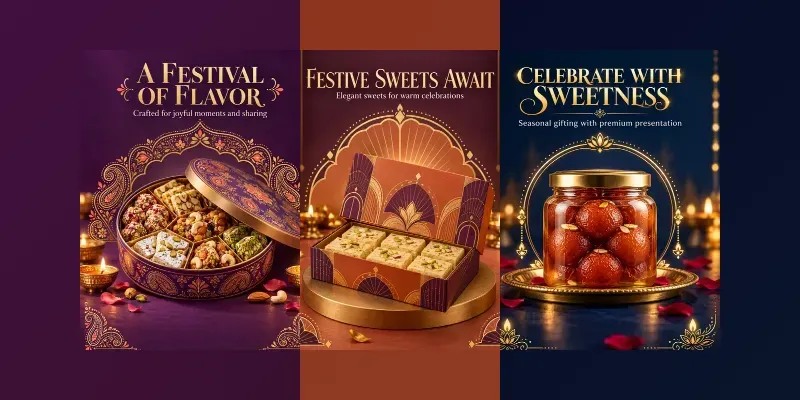 Diwali Sweets Product Ad Generator