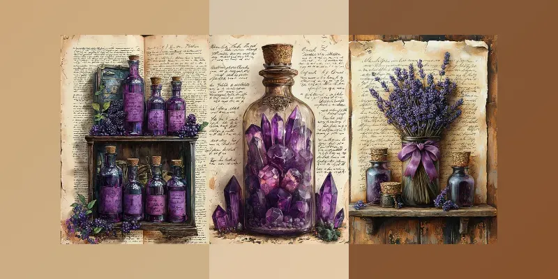 Baroque Violet Apotechary Junk Journals generated by undefined