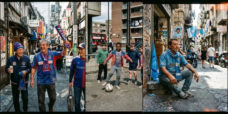 Soccer Fan Street Culture Film Photos generated by undefined