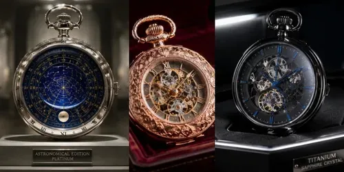 Luxury Mechanical Pocket Watch Designers generated by chatgpt-image