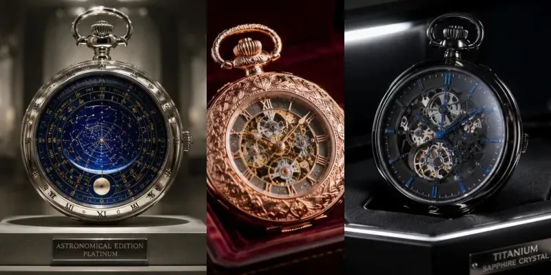 Luxury Mechanical Pocket Watch Designers generated by undefined