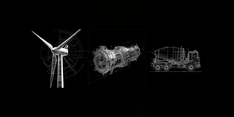 Blueprint Engineering Illustrations generated by undefined