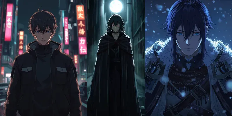 Cinematic Anime Antihero Generator generated by undefined