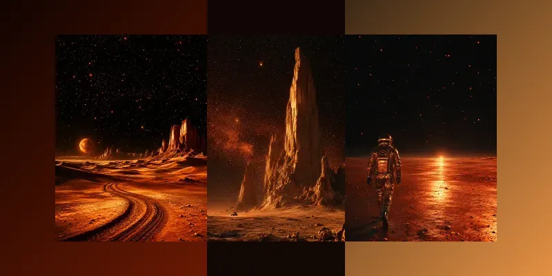 Cosmic Spacedesert Roadtrips generated by undefined