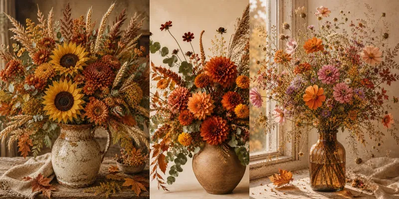 Autumn Botanical Arrangements generated by undefined