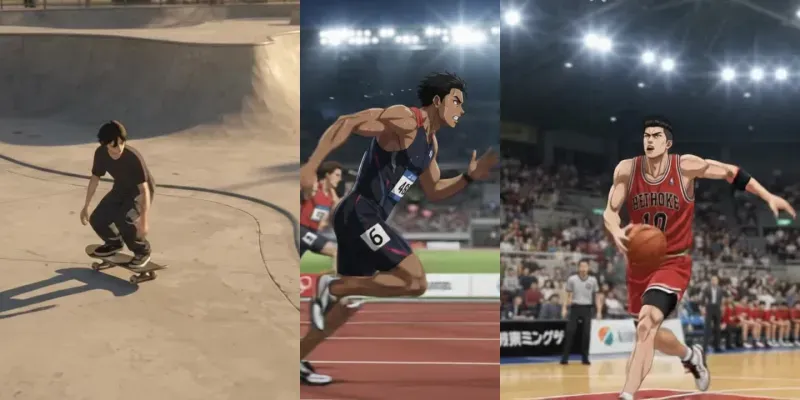 Anime Sports Impact Frame Engines