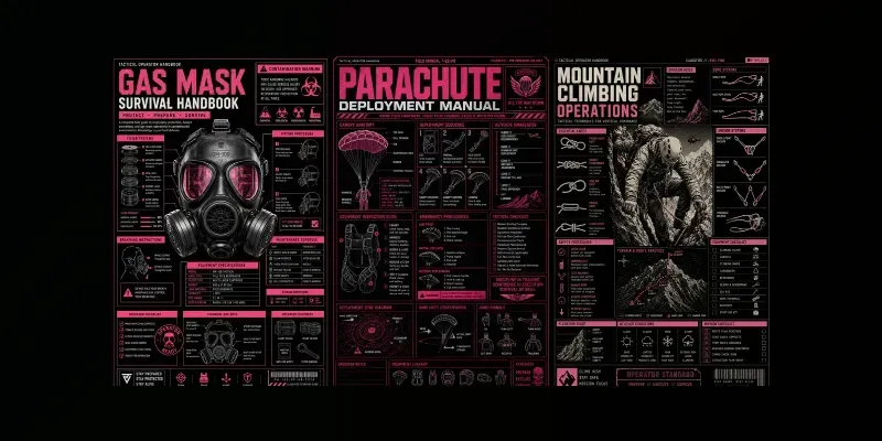Tactical Operator Handbook Posters generated by undefined
