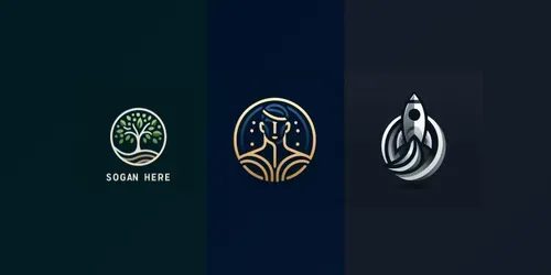 Logos Alchemy Brand Identity Concepts generated by dalle
